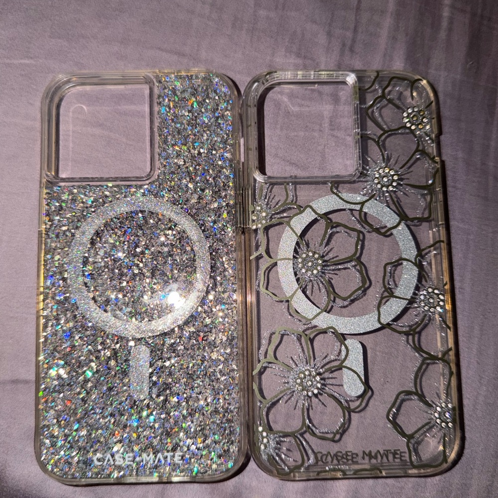 Case-Mate Glitter and Floral Phone Cases iPhone 16 pro max
